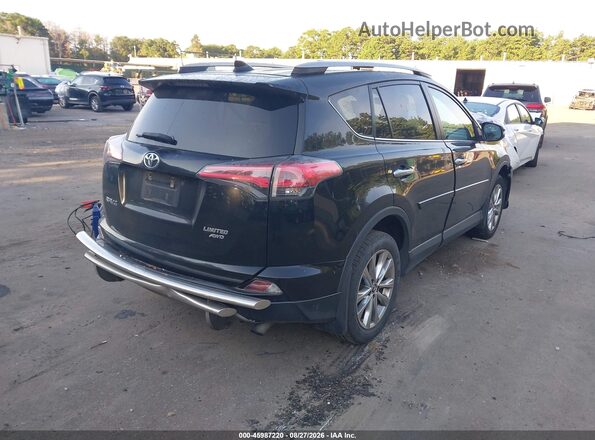 2T3DFREV5JW763265 2018 TOYOTA RAV4 Black Задня права чверть