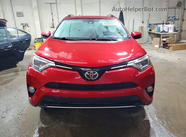 2T3DFREV6HW558368 2017 TOYOTA RAV4 Red Դիմացի տեսք