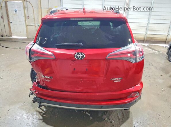 2T3DFREV6HW558368 2017 TOYOTA RAV4 Red Հետևի տեսք
