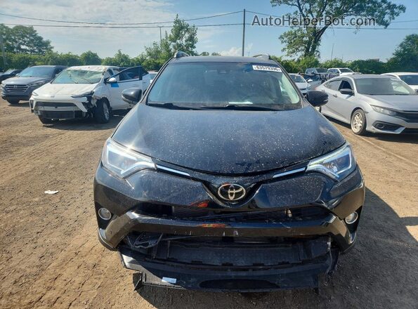 2T3DFREV6JW715905 2018 TOYOTA RAV4 Black Widok z przodu