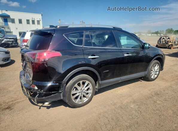 2T3DFREV6JW715905 2018 TOYOTA RAV4 Black Tył prawy