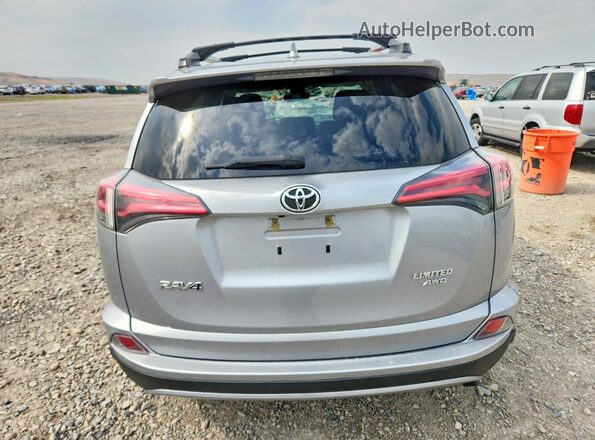 2T3DFREV6JW718853 2018 TOYOTA RAV4 Silver Հետևի տեսք