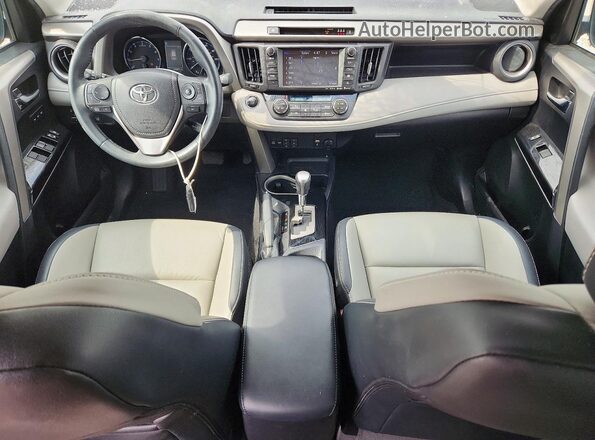 2T3DFREV6JW718853 2018 TOYOTA RAV4 Silver Առջևի վահանակի տեսք