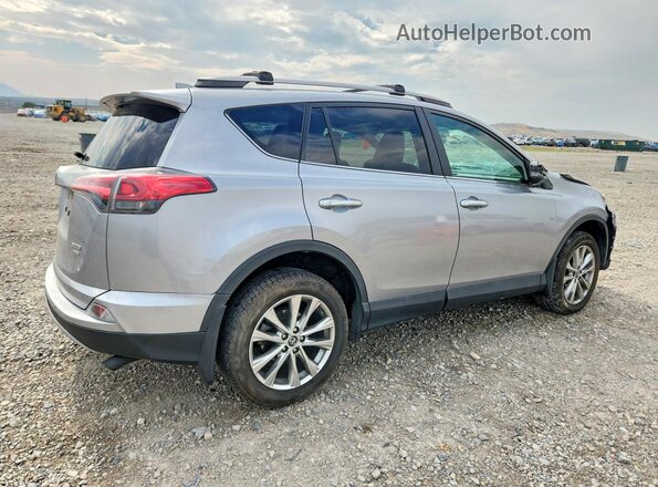 2T3DFREV6JW718853 2018 TOYOTA RAV4 Silver Հետևի աջ
