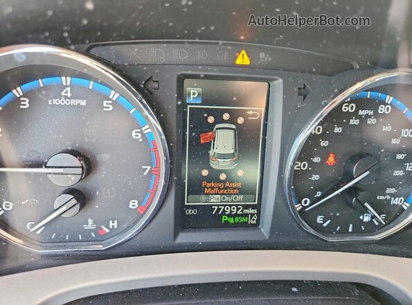 2T3DFREV7HW558606 2017 TOYOTA RAV4 Burgundy ხელსაწყოთა პანელის ხედი