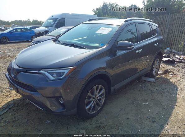 2T3DFREV8GW494929 2016 TOYOTA RAV4 Gray Передня ліва чверть