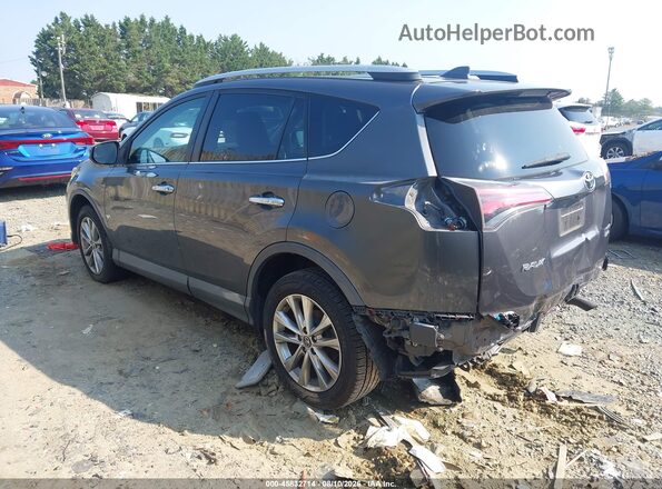 2T3DFREV8GW494929 2016 TOYOTA RAV4 Gray Задня ліва чверть