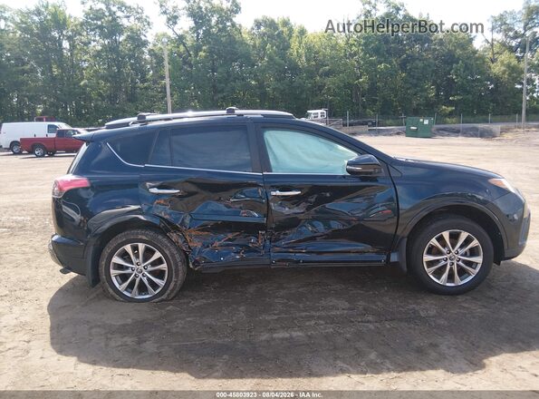 2T3DFREV8HW578590 2017 TOYOTA RAV4 Blue Вид задньої частини салону