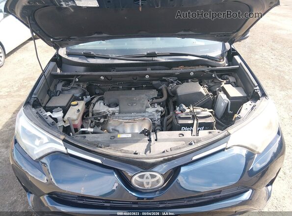 2T3DFREV8HW578590 2017 TOYOTA RAV4 Blue Вид ззаду