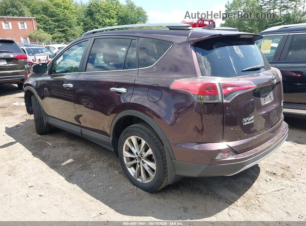 2T3DFREV8JW768041 2018 TOYOTA RAV4 Purple უკანა მარცხენა