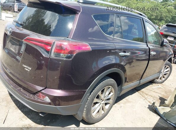 2T3DFREV8JW768041 2018 TOYOTA RAV4 Purple უკანა მარჯვენა