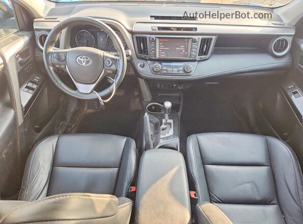 2T3DFREV9GW442144 2016 TOYOTA RAV4 Blue Առջևի վահանակի տեսք