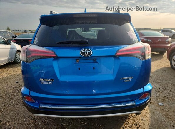 2T3DFREV9GW442144 2016 TOYOTA RAV4 Blue Հետևի տեսք