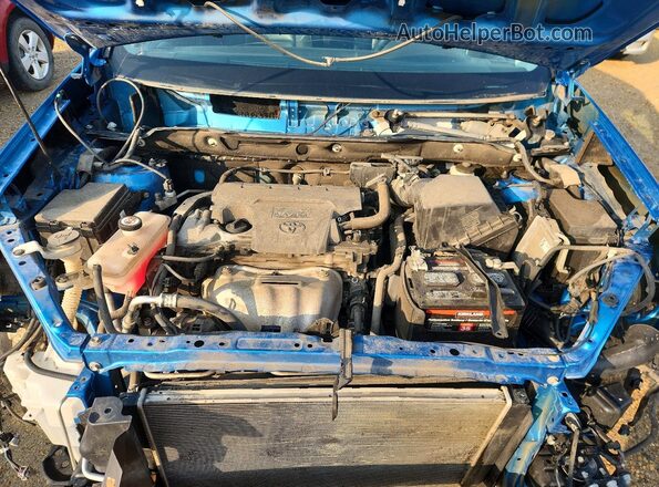 2T3DFREV9GW442144 2016 TOYOTA RAV4 Blue Շարժիչի բաժամունքի տեսք