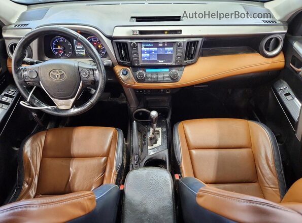 2T3DFREV9GW456528 2016 TOYOTA RAV4 Silver Առջևի վահանակի տեսք
