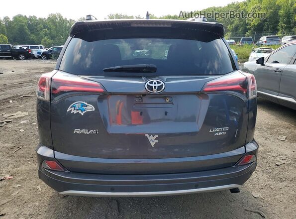 2T3DFREV9GW492008 2016 TOYOTA RAV4 Gray Widok z tyłu