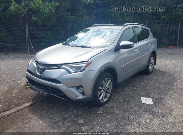 2T3DFREV9HW687642 2017 TOYOTA RAV4 Silver Передня ліва чверть