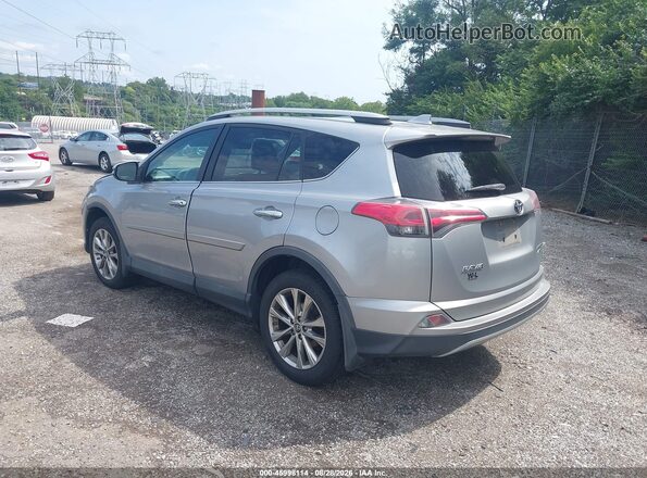 2T3DFREV9HW687642 2017 TOYOTA RAV4 Silver Задня ліва чверть