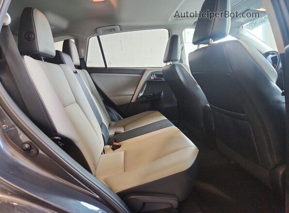 2T3DFREVXGW437325 2016 TOYOTA RAV4 Gray Հետևի նստատեղերի տեսք