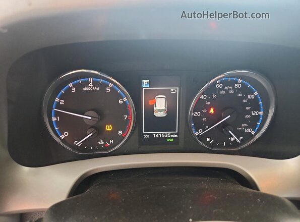 2T3DFREVXGW437325 2016 TOYOTA RAV4 Gray Սարքավորումների վահանակի տեսք
