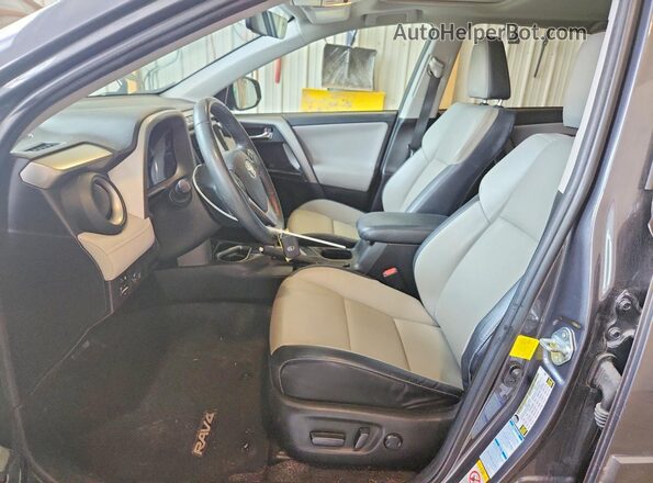2T3DFREVXGW437325 2016 TOYOTA RAV4 Gray Սալոնի դիմացի տեսք