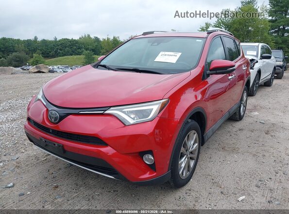 2T3DFREVXGW476254 2016 TOYOTA RAV4 Red Front left