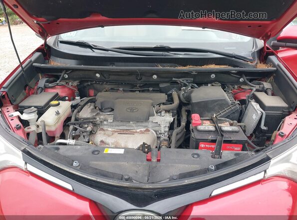 2T3DFREVXGW476254 2016 TOYOTA RAV4 Red Rear view