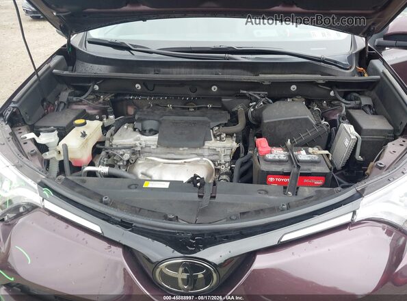 2T3DFREVXGW533908 2016 TOYOTA RAV4 Burgundy Vista trasera