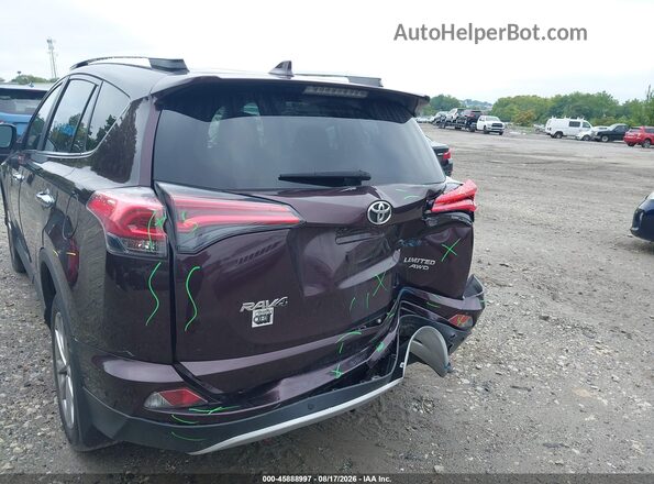 2T3DFREVXGW533908 2016 TOYOTA RAV4 Burgundy Vista frontal