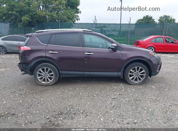 2T3DFREVXGW533908 2016 TOYOTA RAV4 Burgundy Vista interior trasera