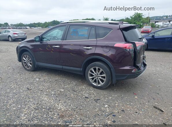 2T3DFREVXGW533908 2016 TOYOTA RAV4 Burgundy Trasero izquierdo