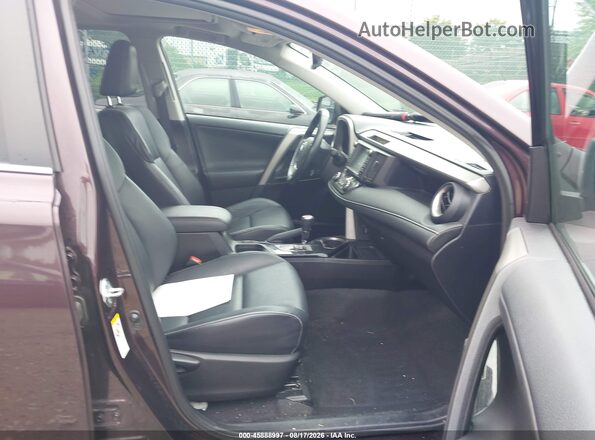 2T3DFREVXGW533908 2016 TOYOTA RAV4 Burgundy Vista interior delantera