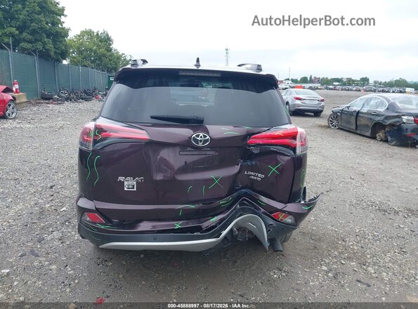 2T3DFREVXGW533908 2016 TOYOTA RAV4 Burgundy 