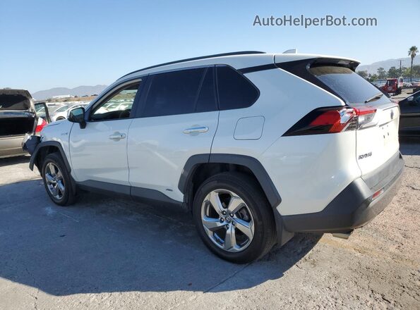 2T3DWRFV1KW038889 2019 TOYOTA RAV4 White Widok z tyłu
