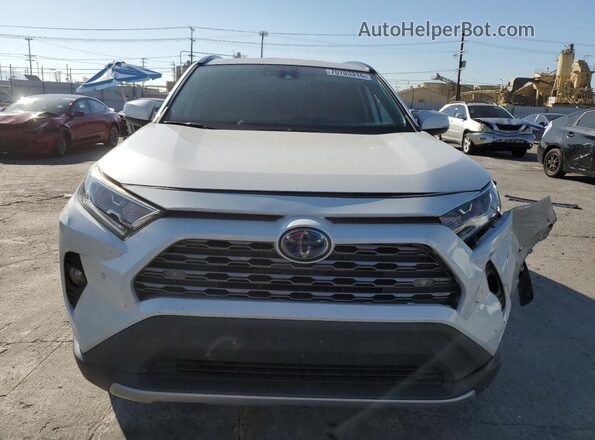 2T3DWRFV1KW038889 2019 TOYOTA RAV4 White Widok komory silnika