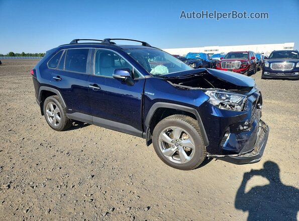 2T3DWRFV1KW041100 2019 TOYOTA RAV4 Blue წინა მარჯვენა