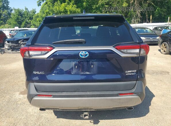 2T3DWRFV1PW168047 2023 TOYOTA RAV4 Blue Vista trasera