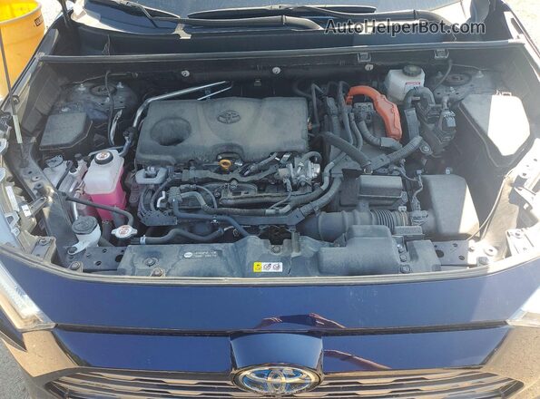 2T3DWRFV1PW168047 2023 TOYOTA RAV4 Blue Vista del compartimento del motor