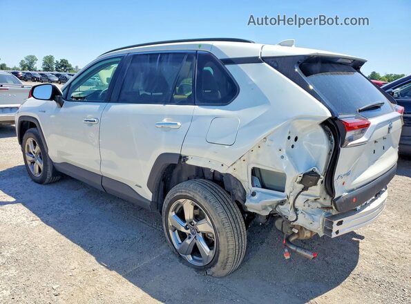 2T3DWRFV2LW069487 2020 TOYOTA RAV4 White უკანა მარცხენა