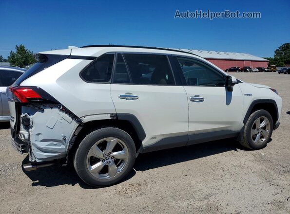 2T3DWRFV2LW069487 2020 TOYOTA RAV4 White უკანა მარჯვენა