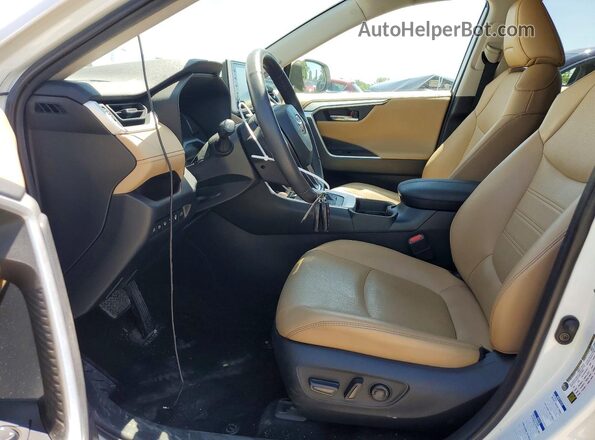 2T3DWRFV2LW069487 2020 TOYOTA RAV4 White წინა სალონის ხედი