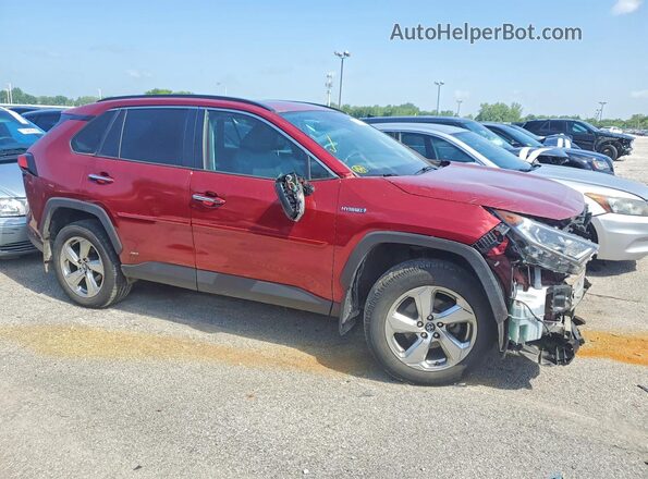 2T3DWRFV2LW078013 2020 TOYOTA RAV4 Burgundy Delantero derecho