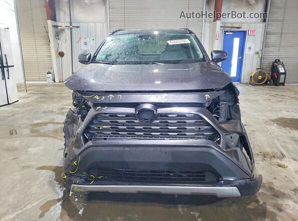 2T3DWRFV4KW026770 2019 TOYOTA RAV4 Gray წინა ხედი