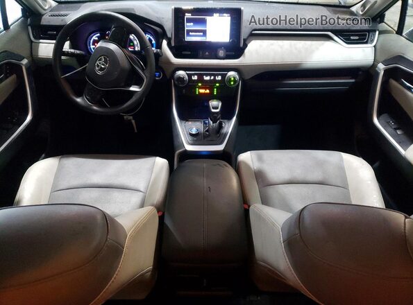 2T3DWRFV4KW026770 2019 TOYOTA RAV4 Gray წინა პანელის ხედი