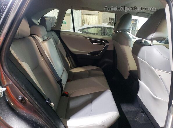 2T3DWRFV4KW026770 2019 TOYOTA RAV4 Gray უკანა სალონის ხედი