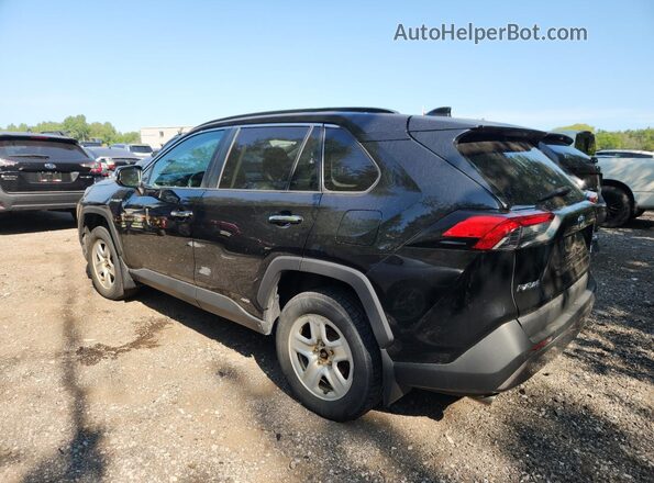 2T3DWRFV4LW078952 2020 TOYOTA RAV4 Black უკანა მარცხენა