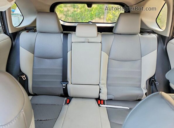 2T3DWRFV4LW078952 2020 TOYOTA RAV4 Black უკანა სავარძლების ხედი