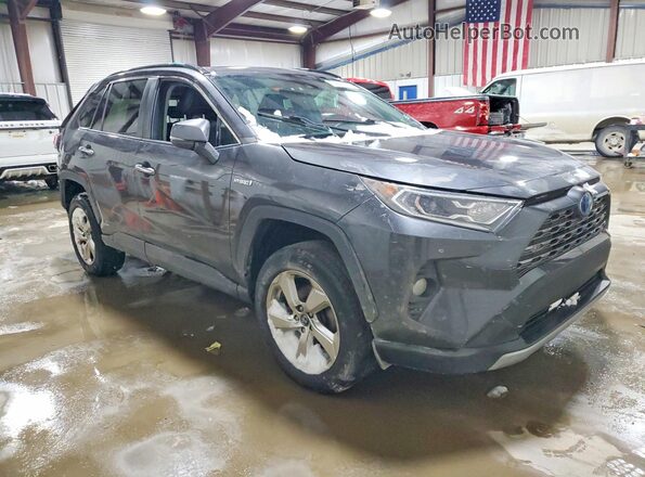 2T3DWRFV6KW003975 2019 TOYOTA RAV4 Charcoal Przód prawy