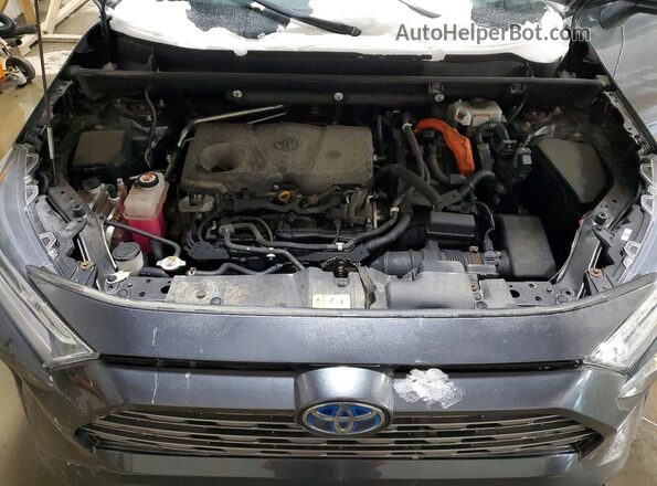 2T3DWRFV6KW003975 2019 TOYOTA RAV4 Charcoal Widok komory silnika