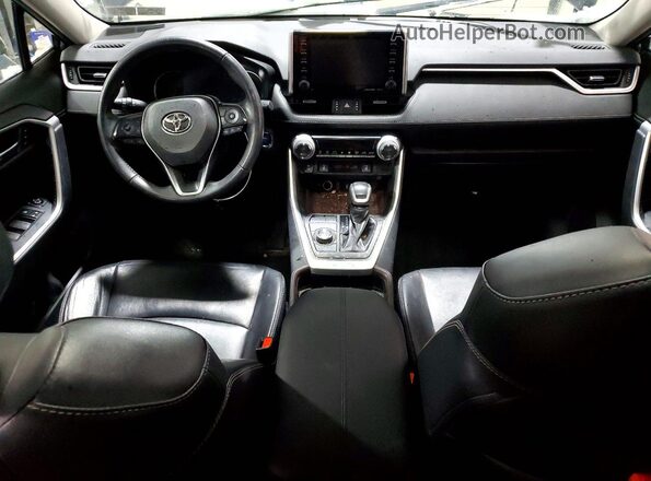 2T3DWRFV6KW003975 2019 TOYOTA RAV4 Charcoal Widok deski rozdzielczej